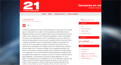 Desktop Screenshot of blogs.21rs.es